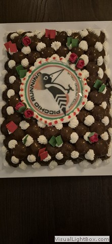 Cena con scambio di Auguri di Buon Natale Cena con scambio di Auguri di Buon Natale