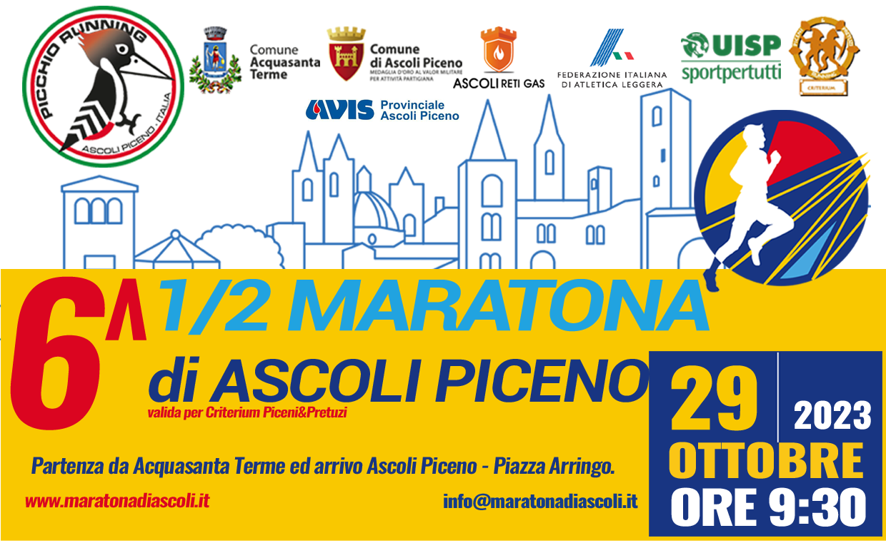 Mezza Maratona di Ascoli Piceno 2023